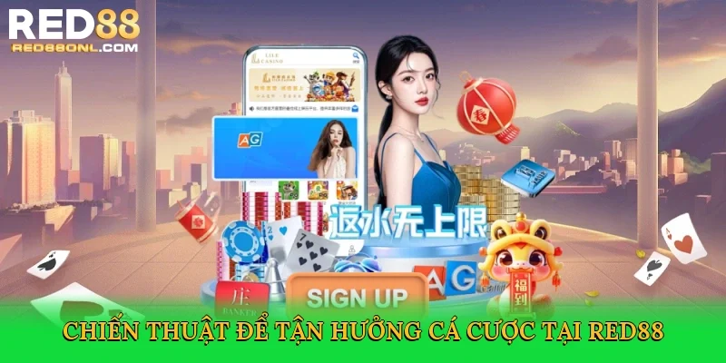 Chiến thuật để tận hưởng cá cược tại Red88