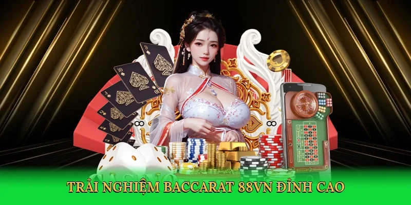 Trải nghiệm baccarat 88VN đỉnh cao